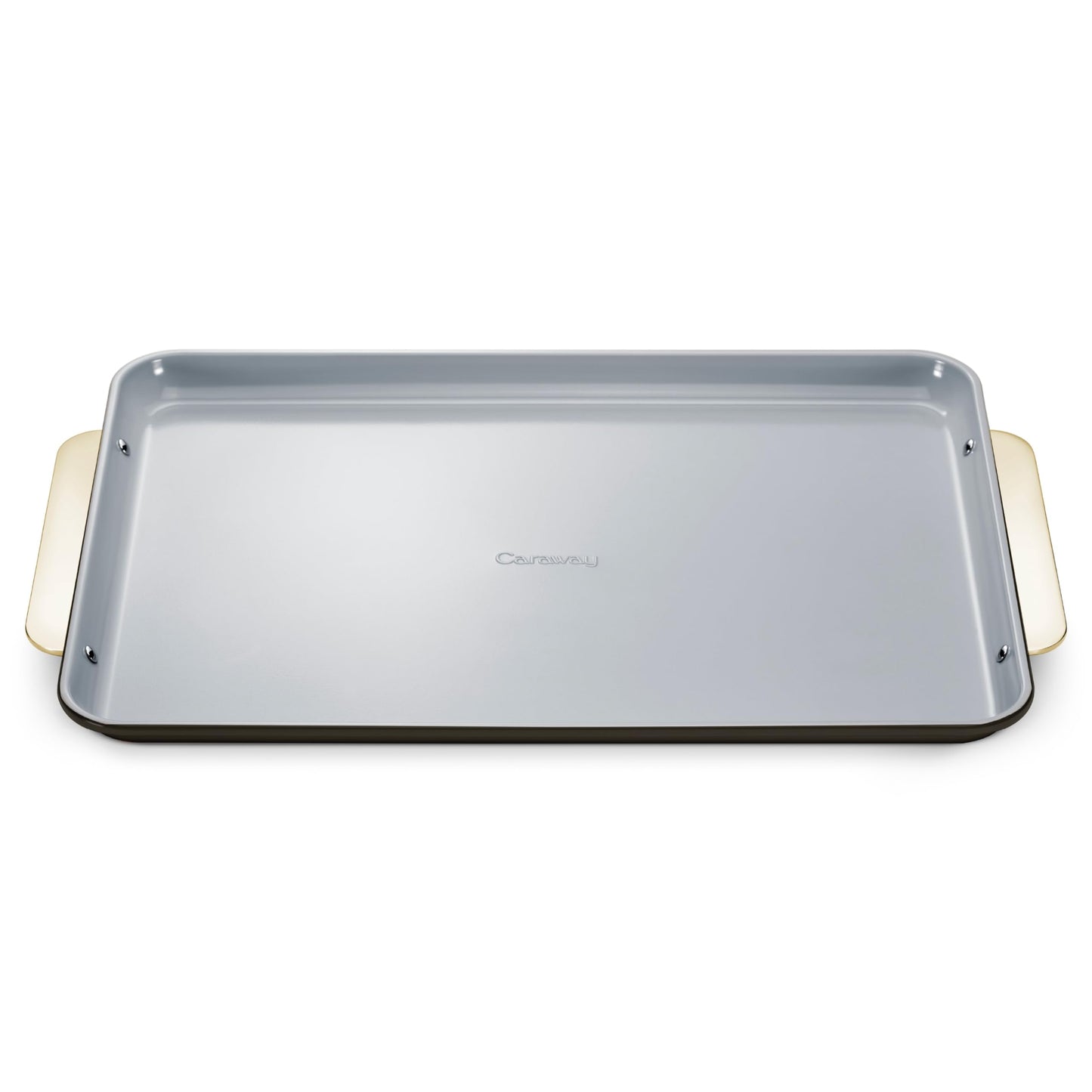 Caraway NonStick Ceramic Baking Sheet  Naturally Slick Ceramic Coating  NonToxic PTFE  PFOA Free  Perfect for Baking Roasting and More  Large 18 x 13  Black