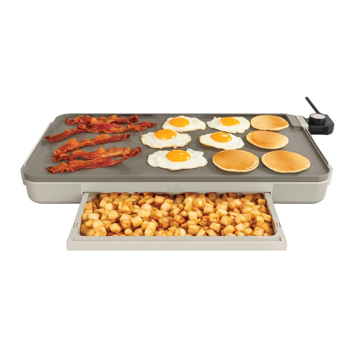 Bella 12 x 22 XL Griddle with Warming Tray