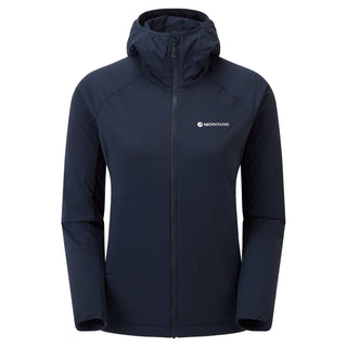 Montane Women's Fireball Lite Hooded Jacket - Eclipse Blue