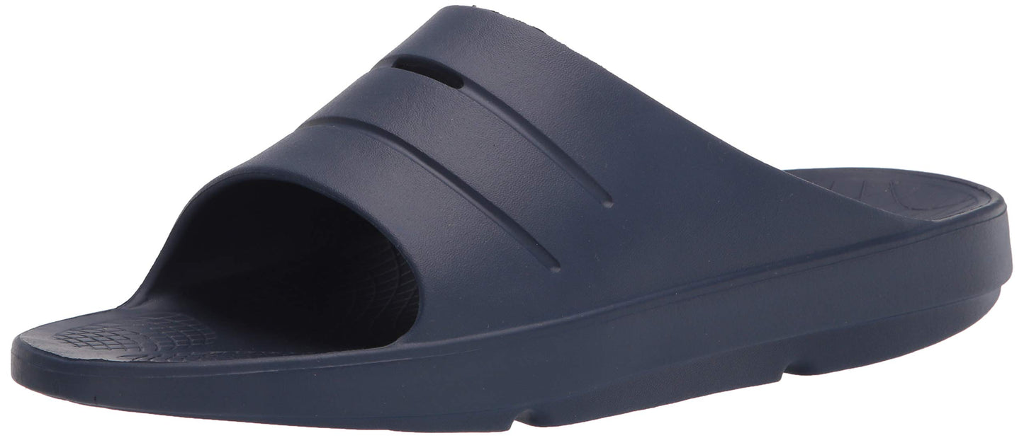 Deer Stags Men's Slide Sandal, Navy, 10
