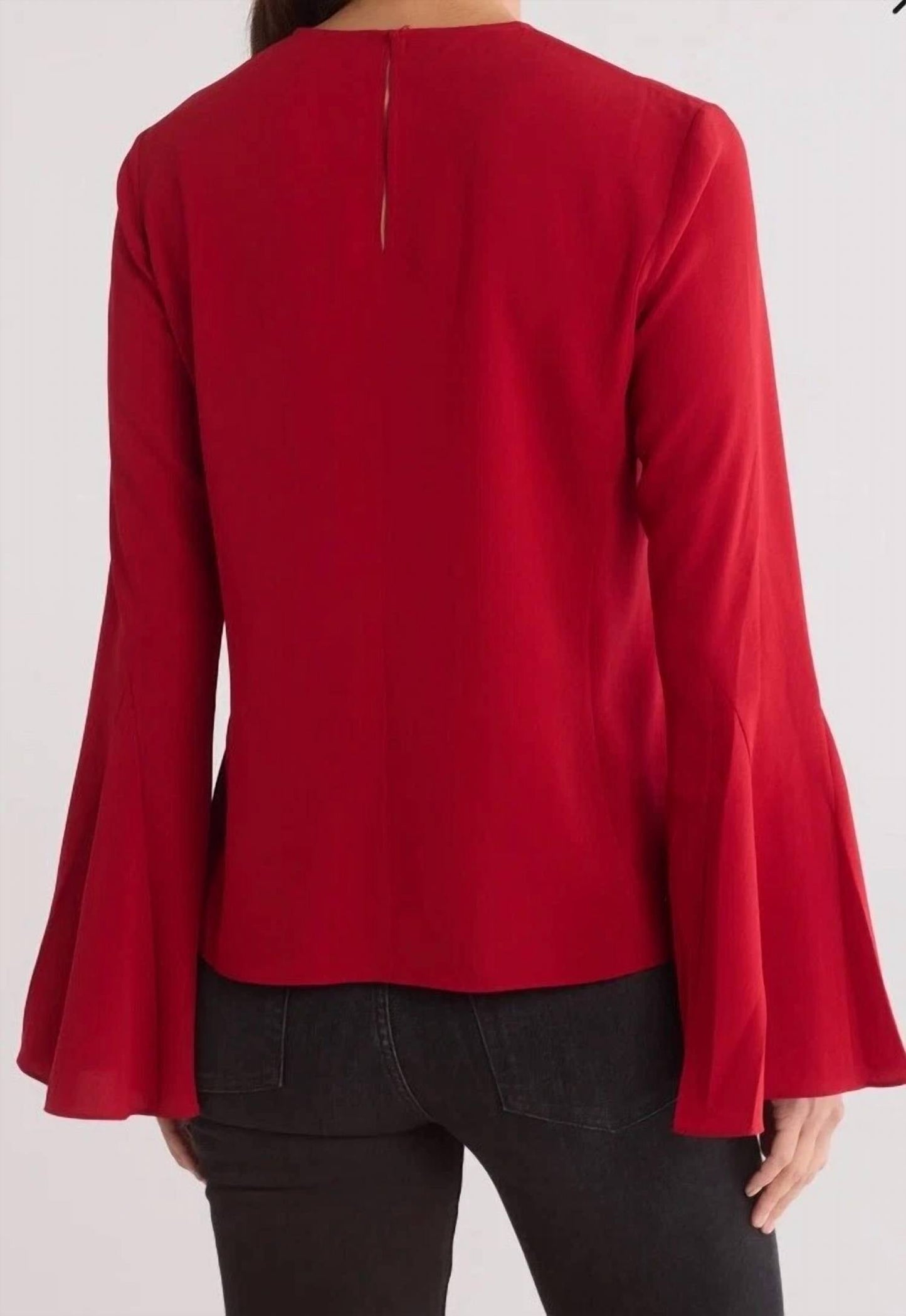 Frame - Long Bell Sleeve Top