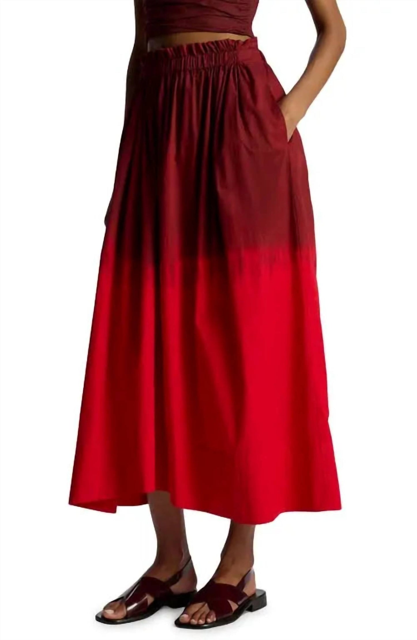 A.L.C. - Gina Cotton Maxi Skirt