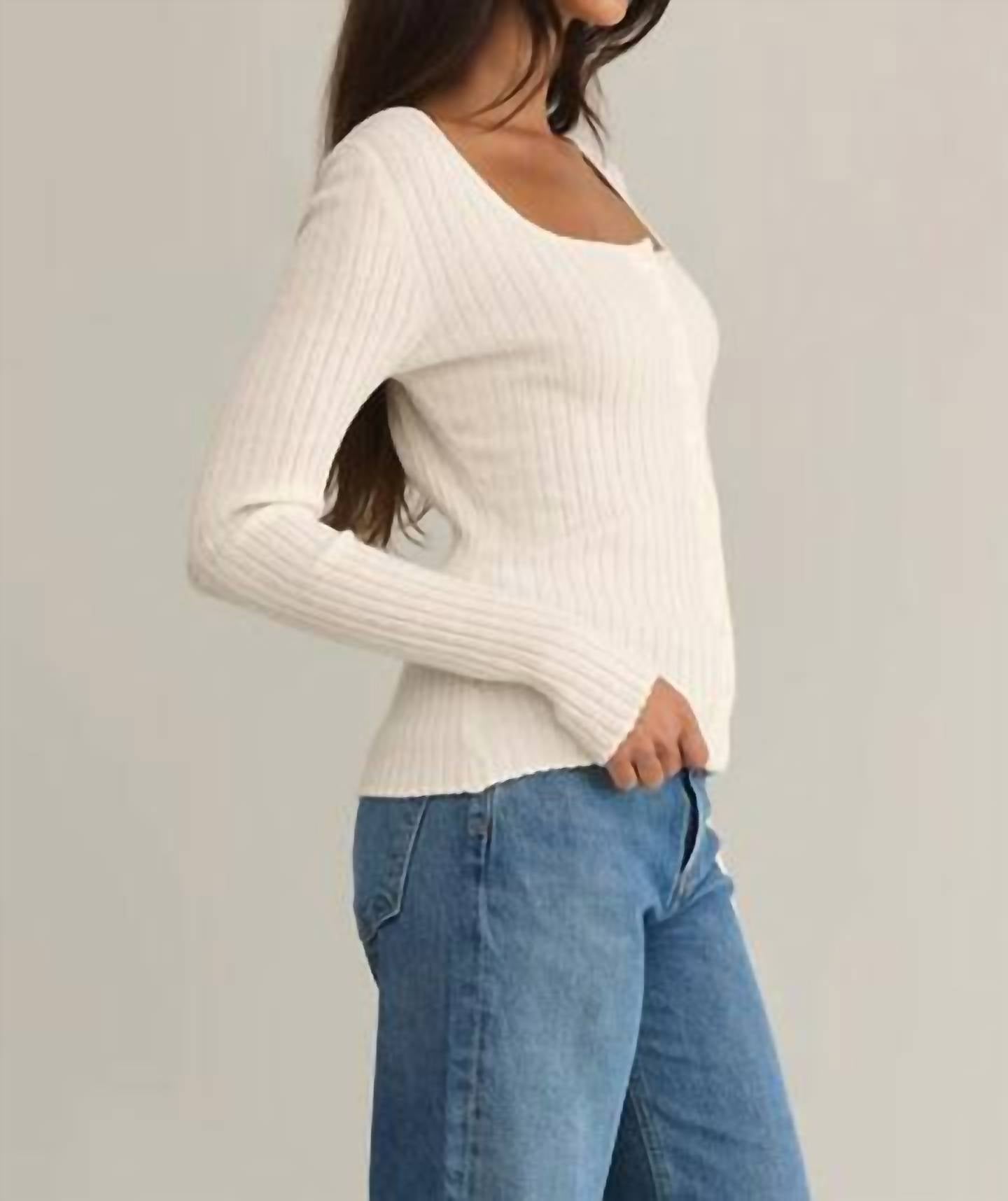 Z Supply - Emelie Button Up Sweater