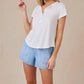 Bella Dahl - Women's Short Sleeve Henley Tee