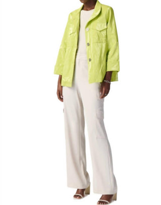 Joseph Ribkoff - Water-Resistant Novelty Boxy Jacket