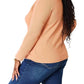 Basic Bae - Sophisticated Comfort Half Button Blouse