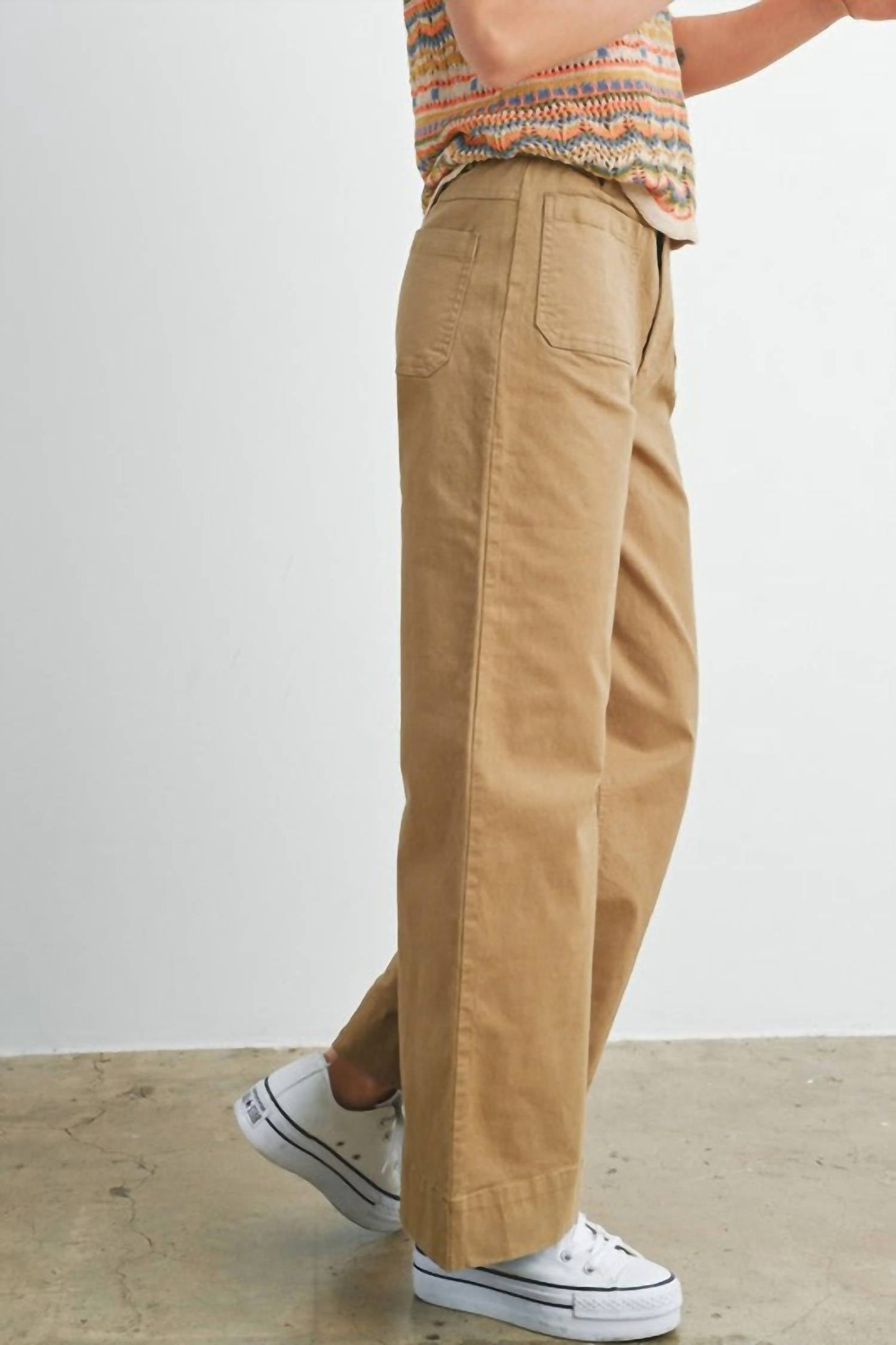 Buttermelon - Wide Leg Long Length Pants