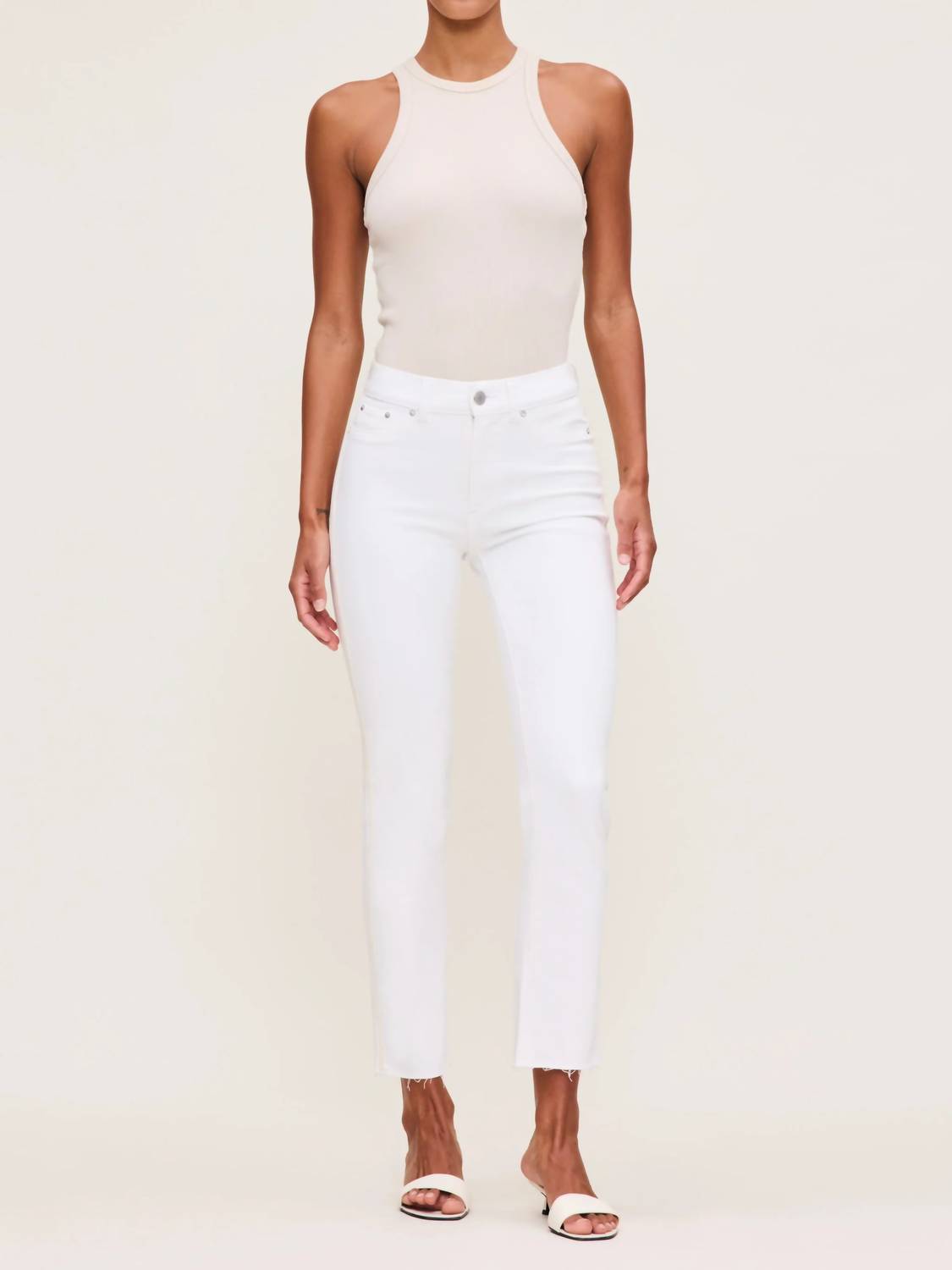 Dl1961 - Women'S - Mara Straight Mid Rise Instasculpt Ankle Jeans