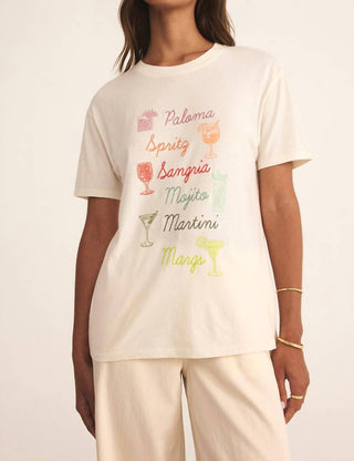 Z Supply - Cocktail Hour Boyfriend Tee