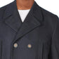 Ralph Lauren Men's Wool Blend Topper Pea Coat Blue Size 38