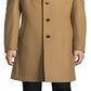 Ralph Lauren Men's Wool Blend Notch Lapel Coat Brown Size 38