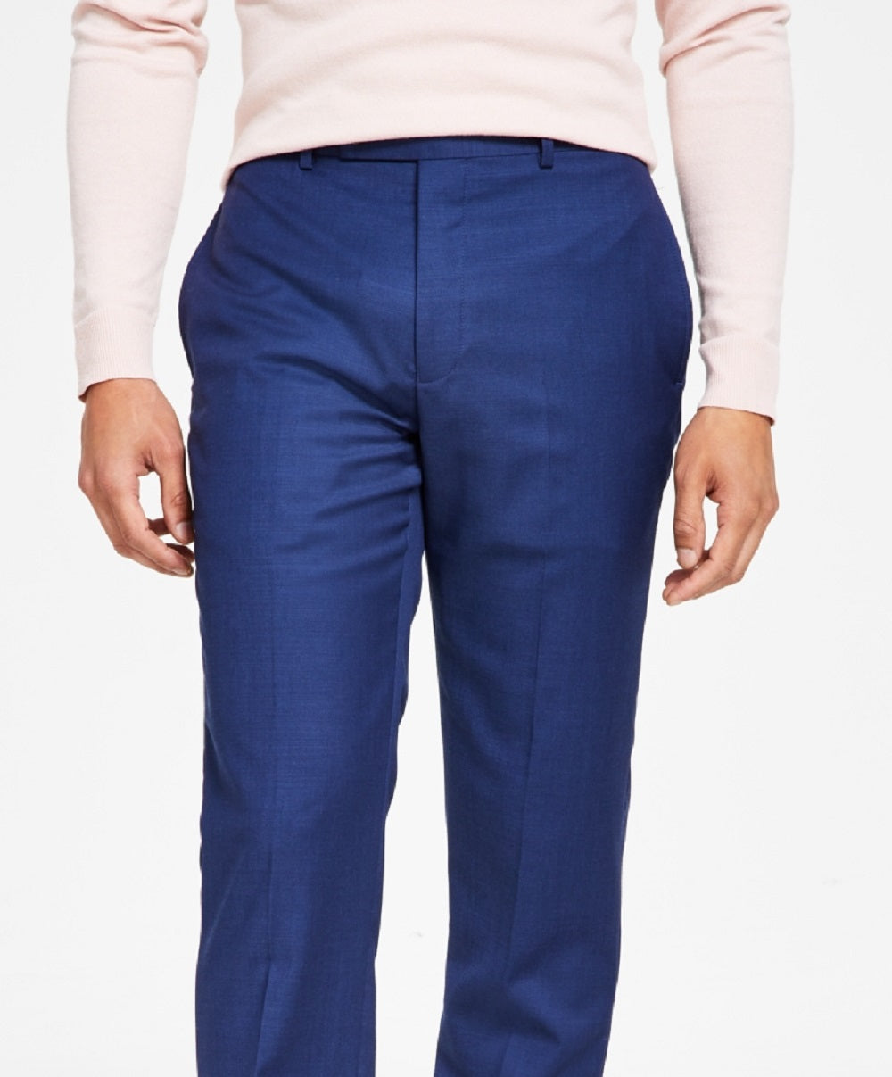 Calvin Klein Men's Infinite Stretch Solid Slim Fit Pants Blue Size 31X30