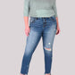 Special A - High Rise Relaxed Skinny Ripped Jeans