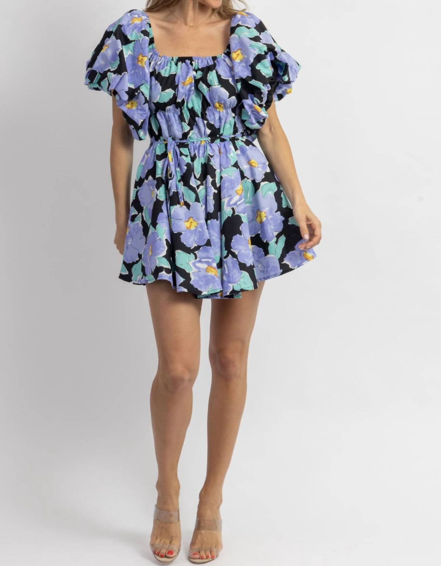 &Merci - LOVER PUFF SLEEVE MINI DRESS