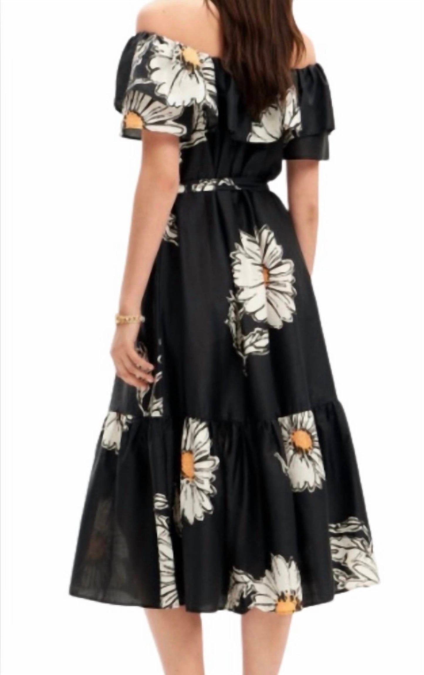 Desigual - Off the shoulder midi dress