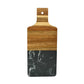 Creative Gifts International - Marble and Acacia Wood Handled Board