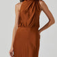 Astr - Jelyn Satin Midi Dress