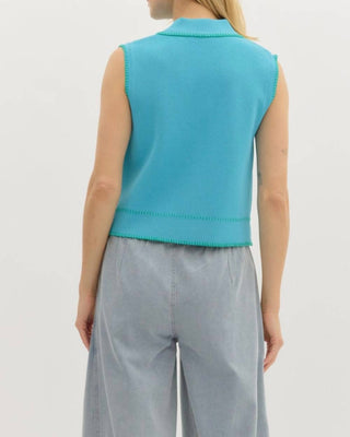 Entro - Sleeveless Pullover Top