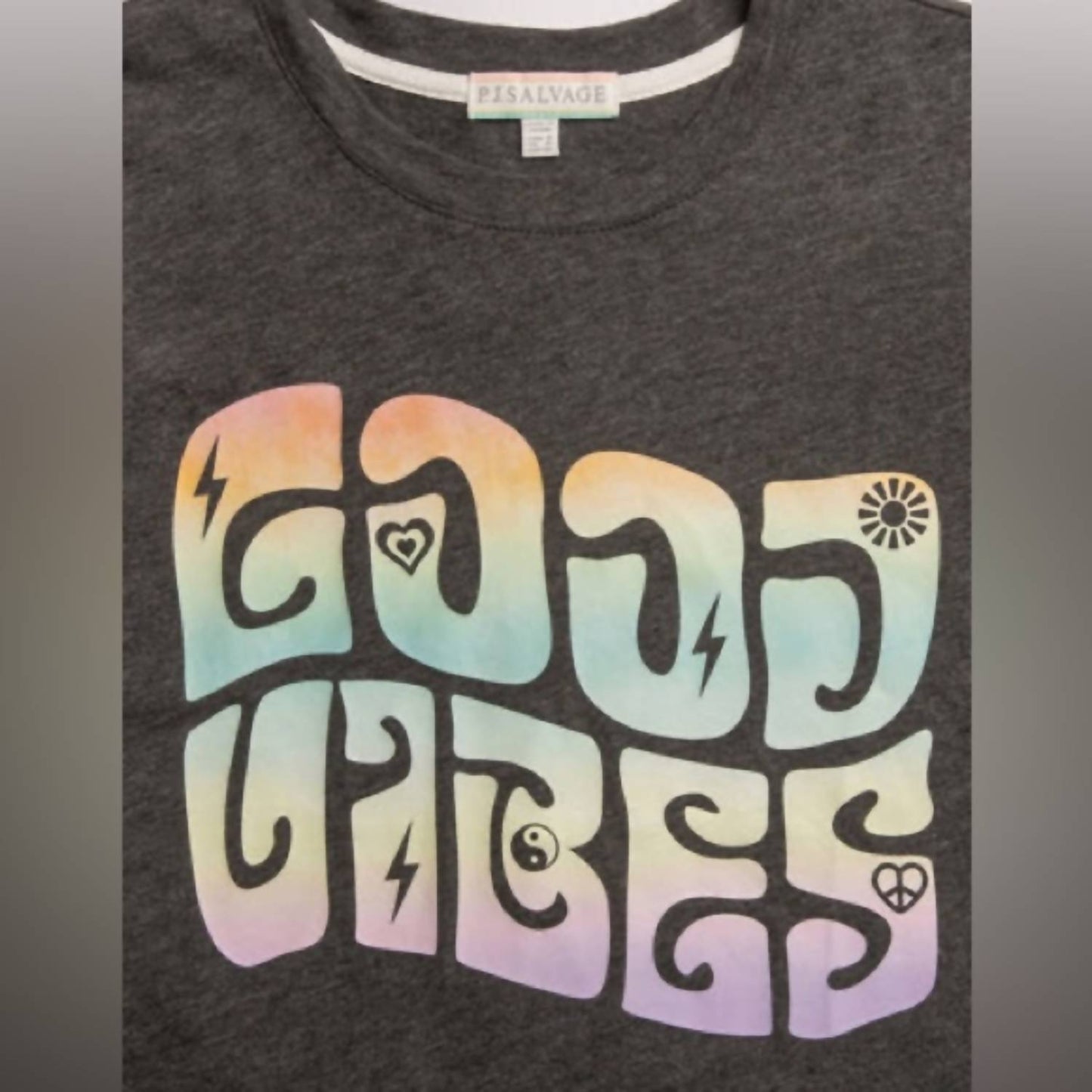 Pj Salvage - Gradient Good Vibes Tee