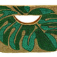 Golden Stella - Women's Beaded Leaf Handbag