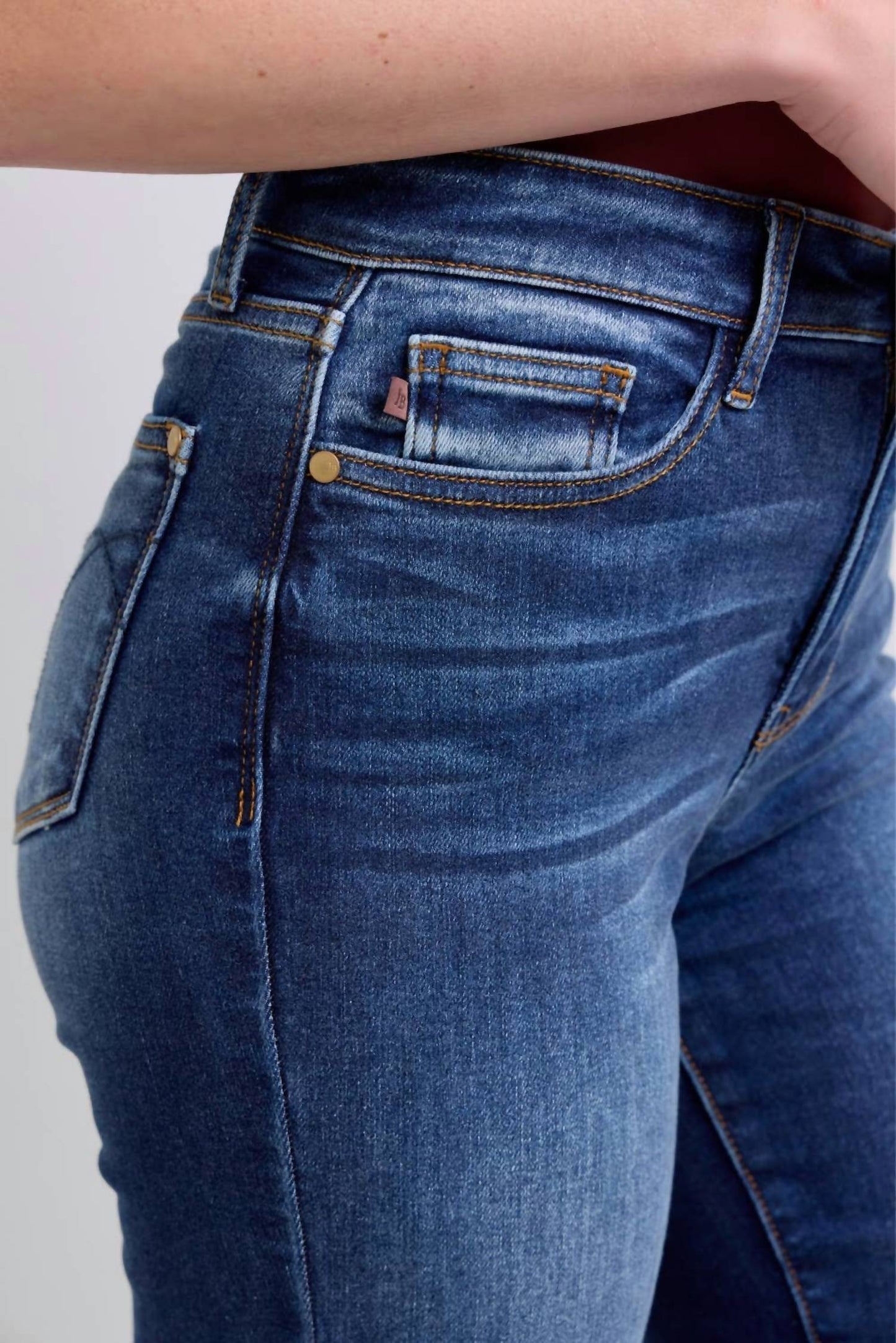 Judy Blue - Thermal Straight Jeans