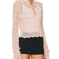 Free People - Pointelle Pullover Sweater