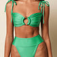 Montce - Tori Ties Bandeau Bikini Top