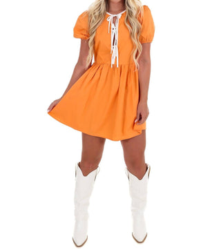 Le Lis - Power Play Bow Detail Mini Dress