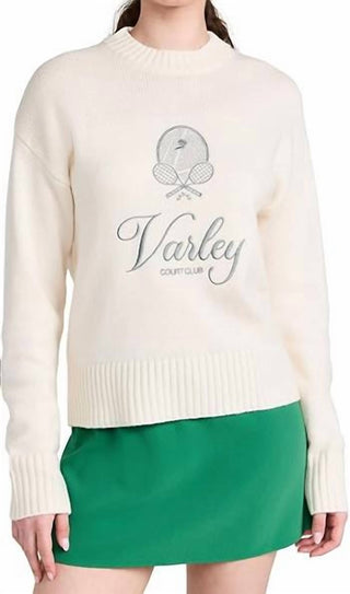 Varley - Edie Namesake Knit Graphic Sweater
