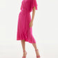 Joseph Ribkoff - Chiffon Flowy Wrap Dress