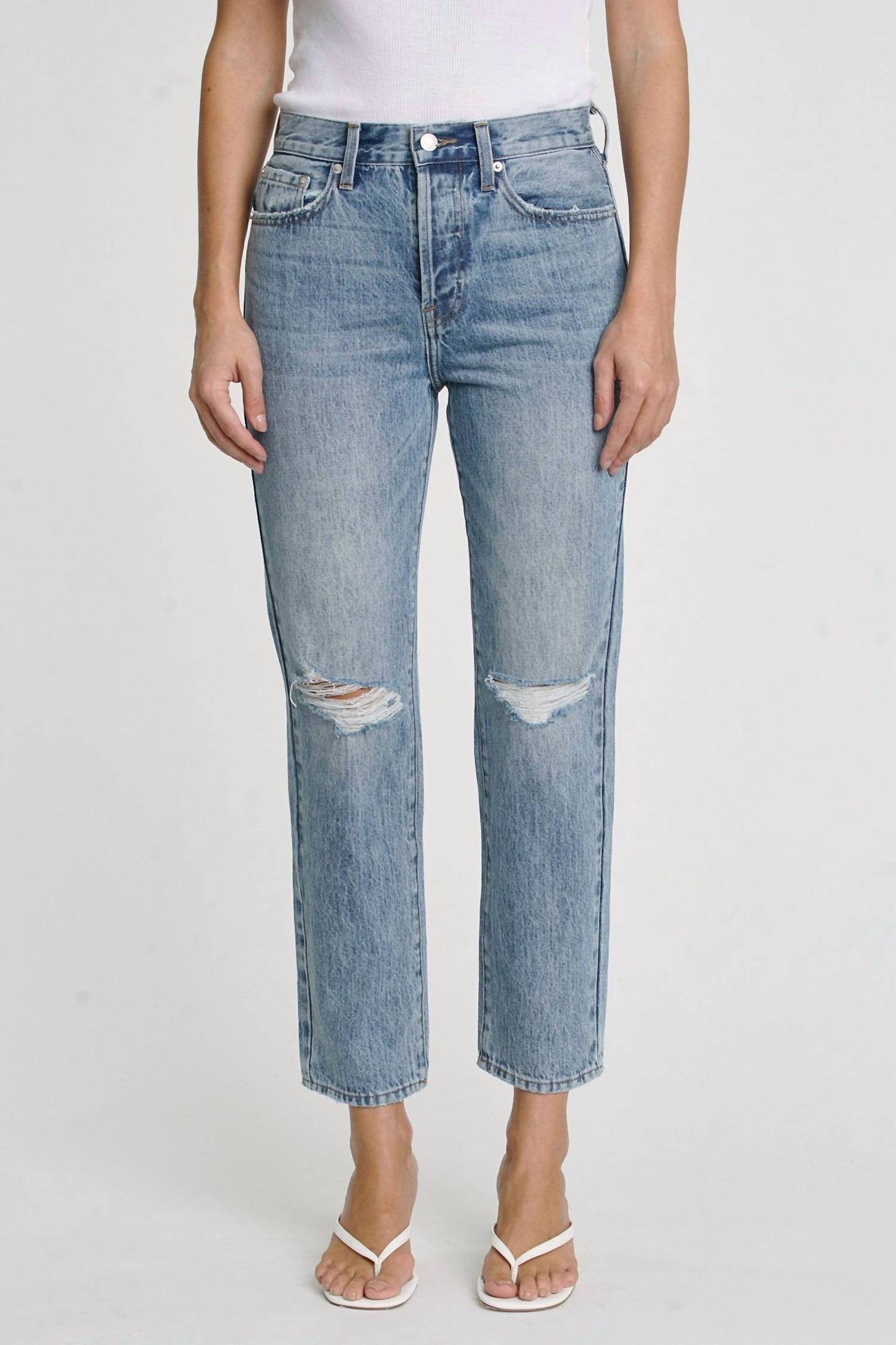 Pistola - Charlie High Rise Straight Jeans