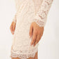 Free People - Pearl Lace Mini Dress
