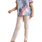 Umgee - Distressed Tie Dye Top