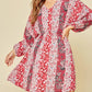 Andree By Unit - Multi Floral Dolman Sleeve Dress