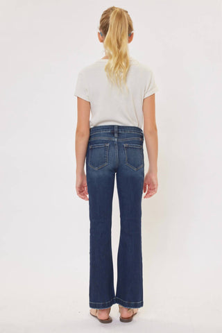 Kancan - Aster Mid Rise Flare Jeans