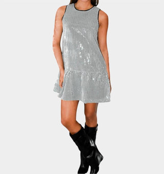 Tcec - Lucy Sequin Patterned Dress