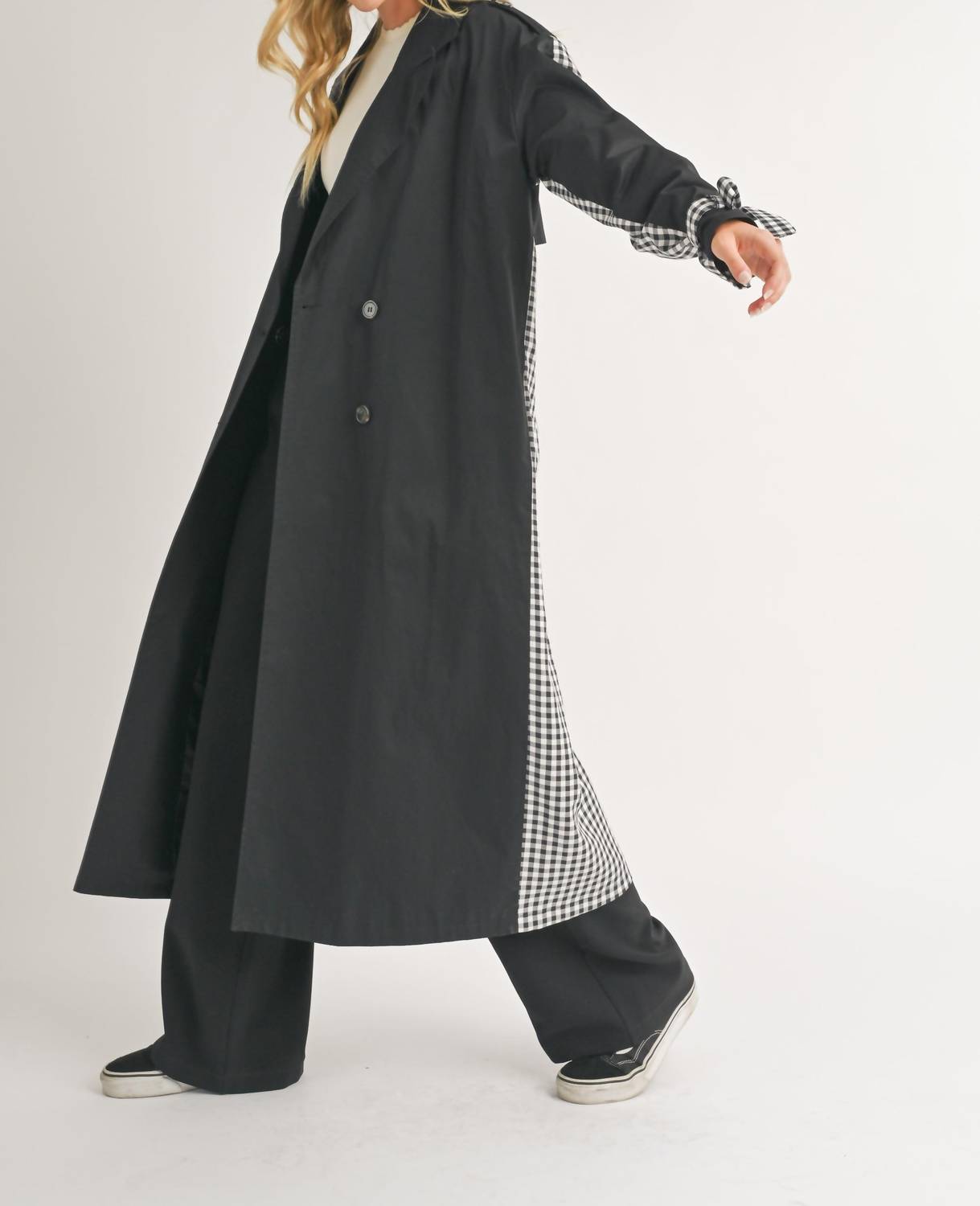 Klesis - CHECKERED OVERSIZED JACKET