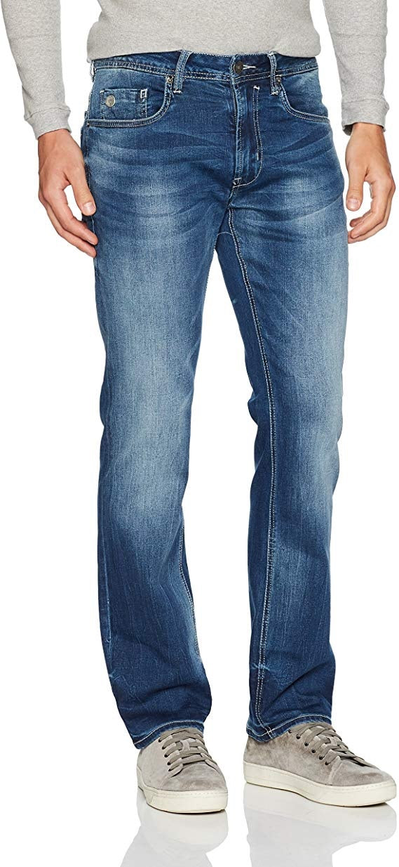 Buffalo David Bitton Men's Slim Straight Fit Evan X Stretch Jeans Blue Size 34X30