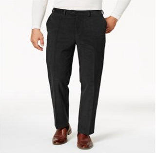 Ralph Lauren Men's Classic Fit Stretch Corduroy Performance Pants Black Size 33X30