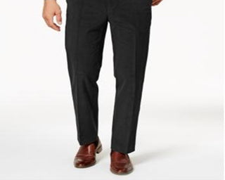 Ralph Lauren Men's Classic Fit Stretch Corduroy Performance Pants Black Size 33X30