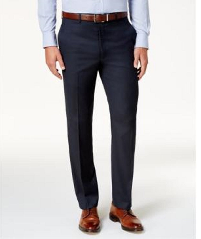 Ralph Lauren Men's Covert Twill Ultraflex Dress Pants Blue Size 40X32