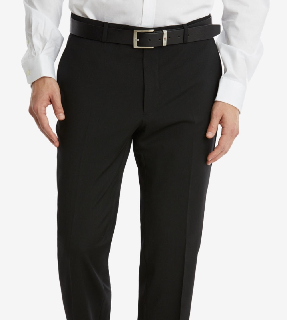 Tommy Hilfiger Men's Modern Fit Th Flex Stretch Suit Pants Black Size 32X30