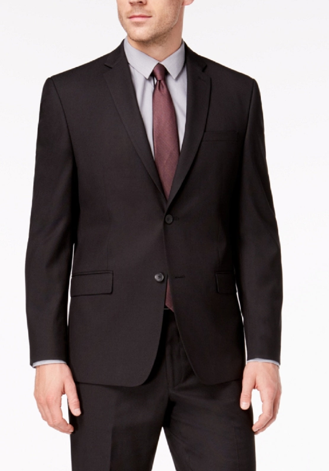 Marc New York Men's Modern Fit Suit Black Size 36