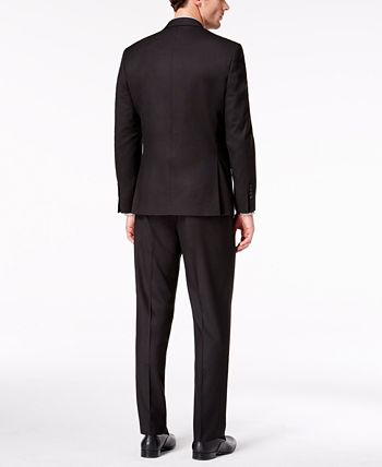 Marc New York Men's Modern Fit Suit Black Size 44