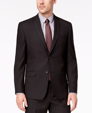 Marc New York Men's Modern Fit Suit Black Size 44