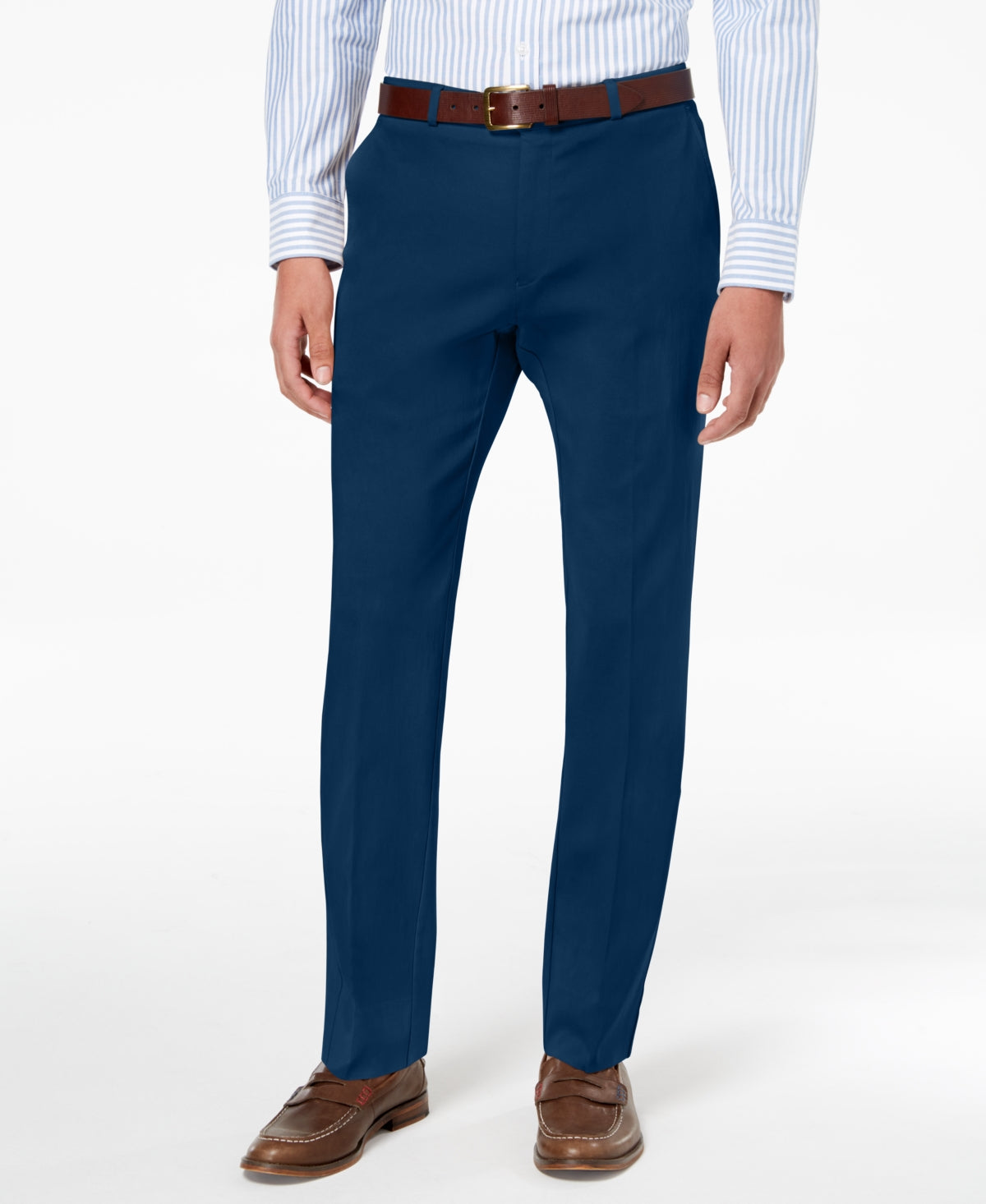 Tommy Hilfiger Men's Modern Fit Th Flex Stretch Comfort Pants Blue Size 31X30