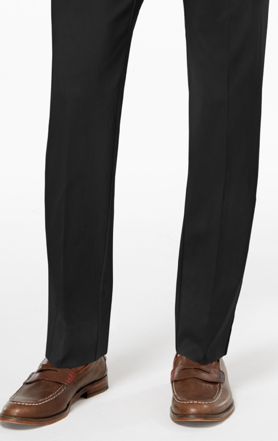 Tommy Hilfiger Men's Modern Fit Th Flex Stretch Pants Black Size 40X30