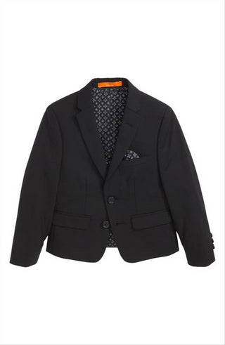Tallia Solid Wool Blend Sport Coat In Black At Nordstrom Size 8