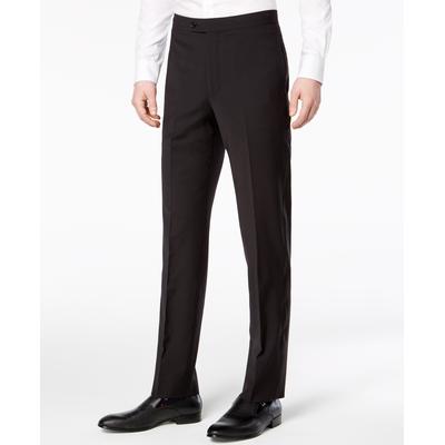Calvin Klein Men's Slim Fit Infinite Stretch Tuxedo Suit Pants Black Size 34X32