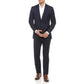 Tommy Hilfiger Men's Slim Fit Th Flex Stretch Wool Suit Blue Size 42
